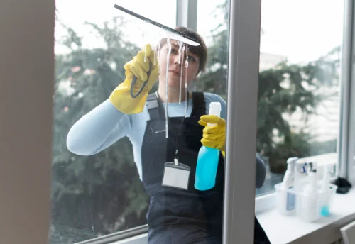 Nettoyage de vitres intérieures et extérieures à Villy